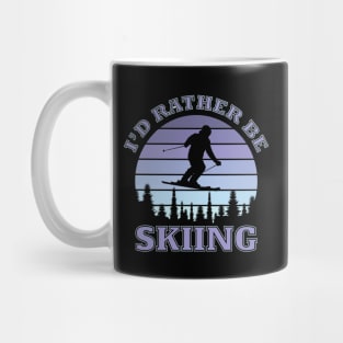 I'd rather be skiing Mug